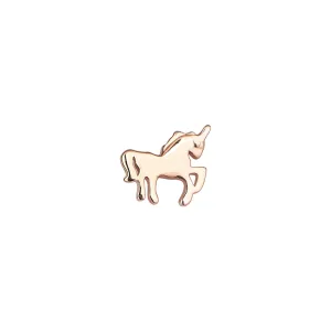 Unicorn Stud Earring