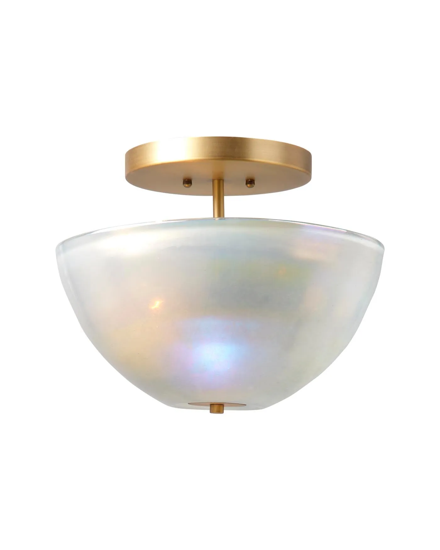 Vapor Bowl Semi-Flush Mount