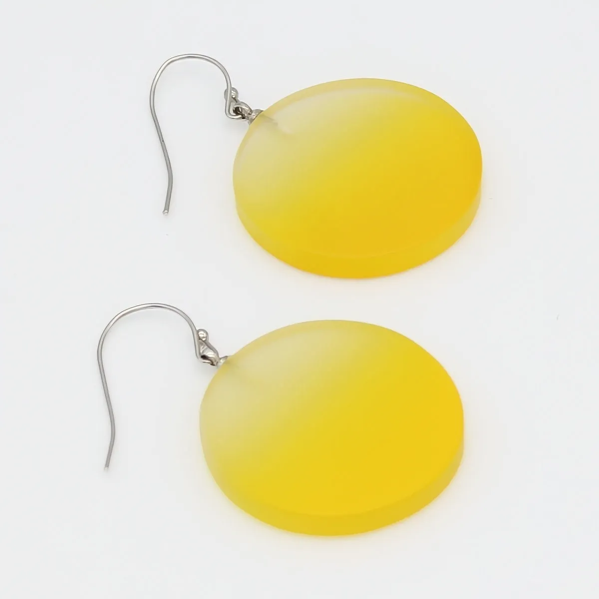 Yellow Fantasy Ombre Earrings