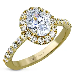 ZR32PRER Wedding Set in 14k Gold with Diamonds